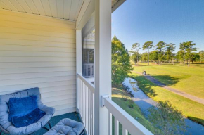 Myrtle Beach Condo with Balcony Golf Course On-Site